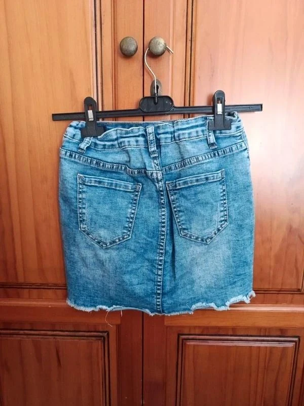Falda Vaquera Disney Minnie Mouse - Talla 12 años / Fashion Jeans – photo 4